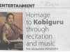 Shama\'s performance : Celebrating Tagore\'s 150th Anniversary at Bengal Gallery, Dhaka, 20th May 2011 (Contd.)