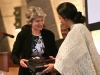Shama with DG, UNESCO, Paris at Global Launch of her audio albums
